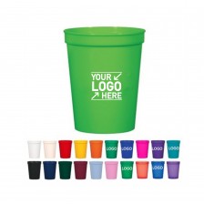 16 oz Customized Color Reusable Plastic Cup